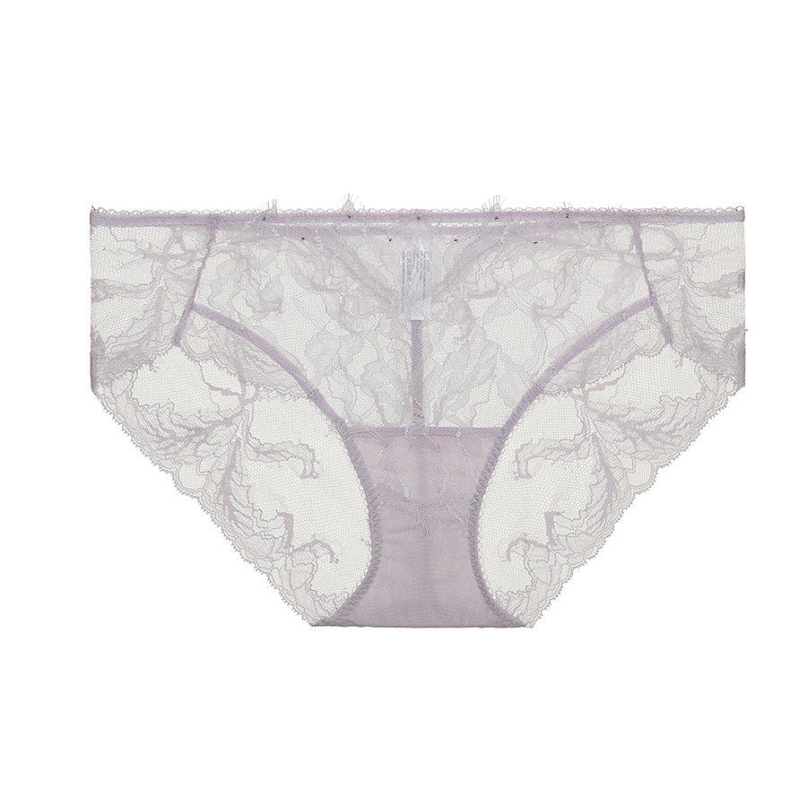 曼妙花海系列薄透中腰平角内裤女LC23SW1