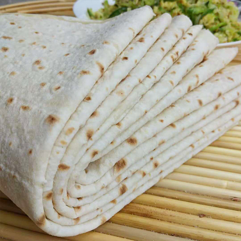 麦芯粉两页饼5斤装山东手工两页饼手擀饼卷菜饼山东手工饼烙饼