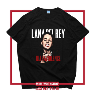 Lana Del Rey 拉娜德雷 拉拉打雷专辑打雷姐ins同款衣服短袖T恤