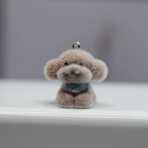 潮玩植绒狗小动物小公仔手机挂绳