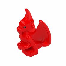 LEGO乐高 5829pb01 6483337 小红龙 71047动物翅膀 人仔手持 零件