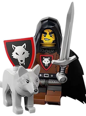 乐高LEGO抽抽乐人仔 第27季 71048 狼群兽王 原封未拆 2#