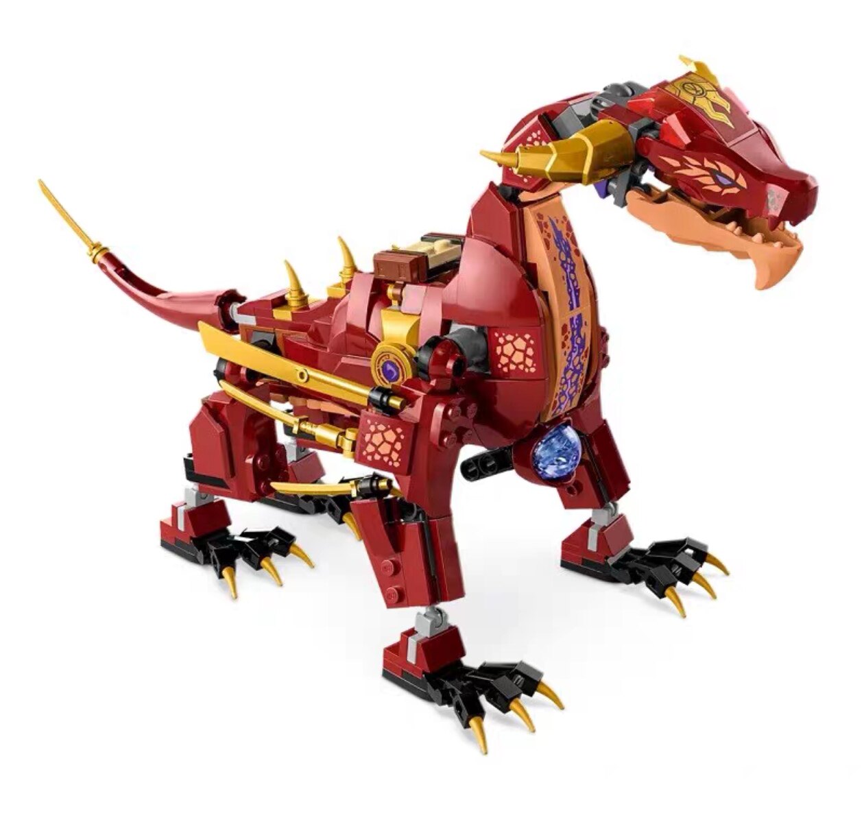 LEGO乐高 幻影忍者 71793 热浪变形熔岩猛龙 拆卖 杀肉