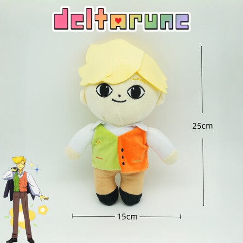 跨境Deltarune Flowery花男毛绒玩偶Pink公仔Kris克里斯白羊玩具