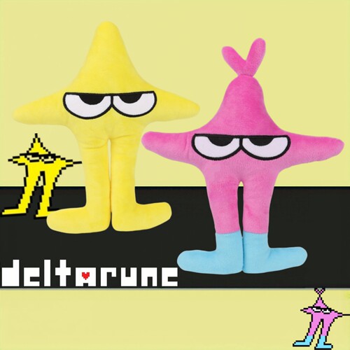 Deltarune Starwalker星行者毛绒玩偶Pink公仔Kris克里斯白羊玩具
