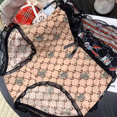 大码速干胖MM冰丝三角裤