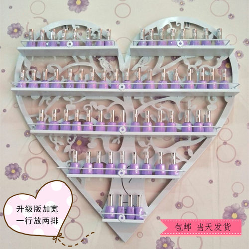 心形美甲架子壁挂网红欧式升级版