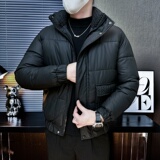 101B-MF100-P128控168冬季立领刺绣棉服保暖棉衣社会潮男士外套6，男装棉衣，电商C301B