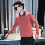 C301B-MY88-P78控108秋冬社会假两件毛衣衬衫领线衣修身男士针织1，男装针织衫/毛衣，电商C301B