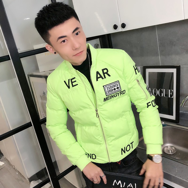 4美式重工刺绣棒球领棉服社会小伙棉衣保暖外套C301B-MF05,男装棉衣,电商C301B