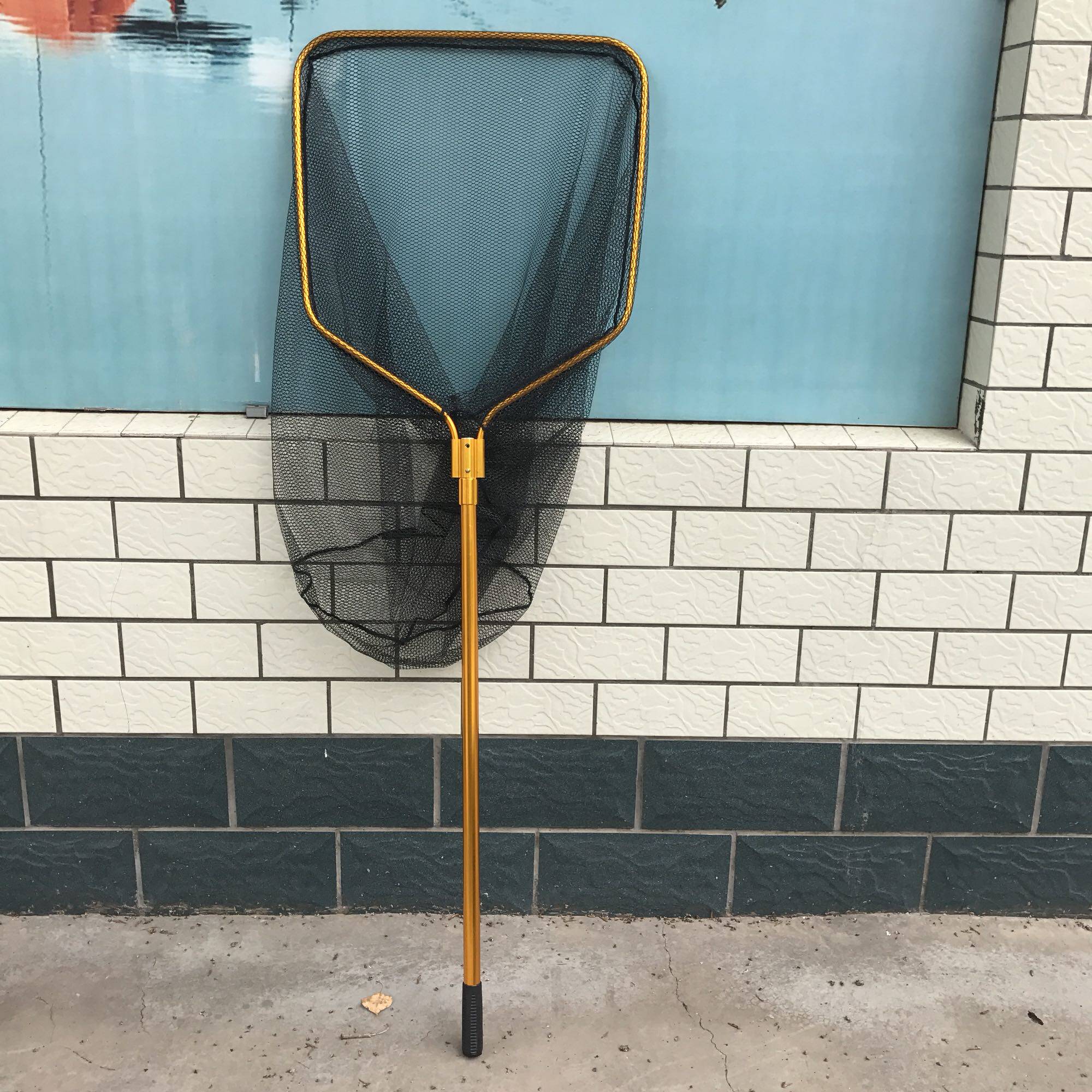 鲟鱼抄网巨物大鱼抄网水库黑坑鲟鱼大青鱼抄网加强加厚铝合金抄网