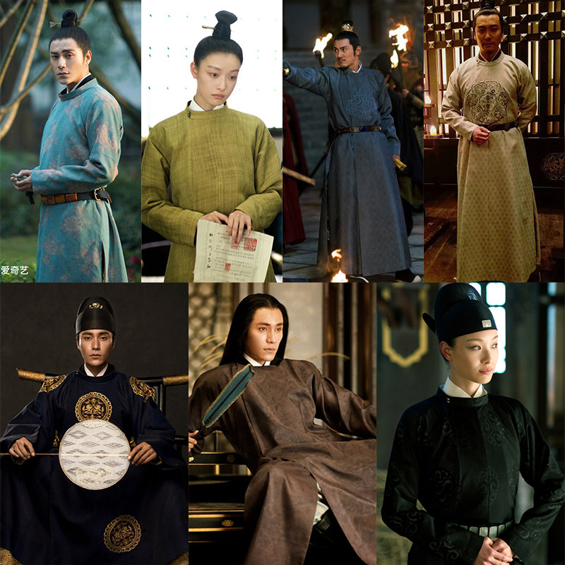 影视装天盛长歌陈坤同款古装唐朝皇帝服唐朝大臣古装男武侠剑客服
