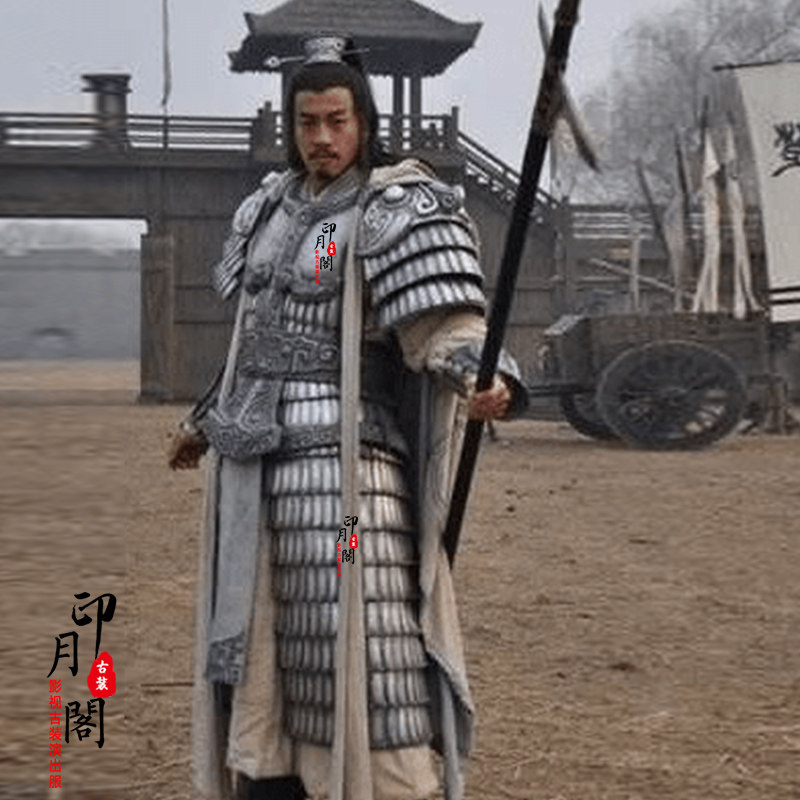 影视古装新三国吕布同款盔甲古代将军古装汉朝盔甲头盔大王演出服