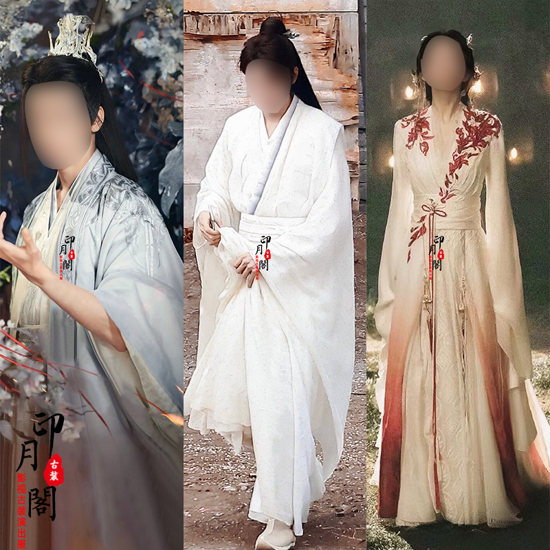 影视古装狐妖涂山红红同款仙侠女侠古装剑客服仙女古装