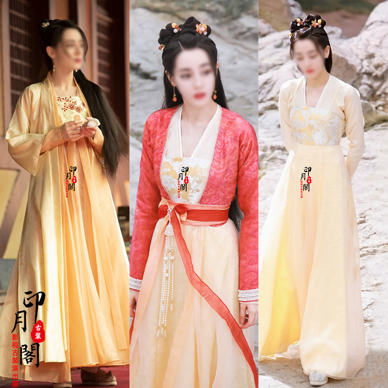 影视古装唐朝女士仙女服襦裙