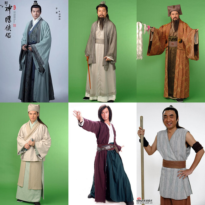 棉麻古装老百姓大臣服
