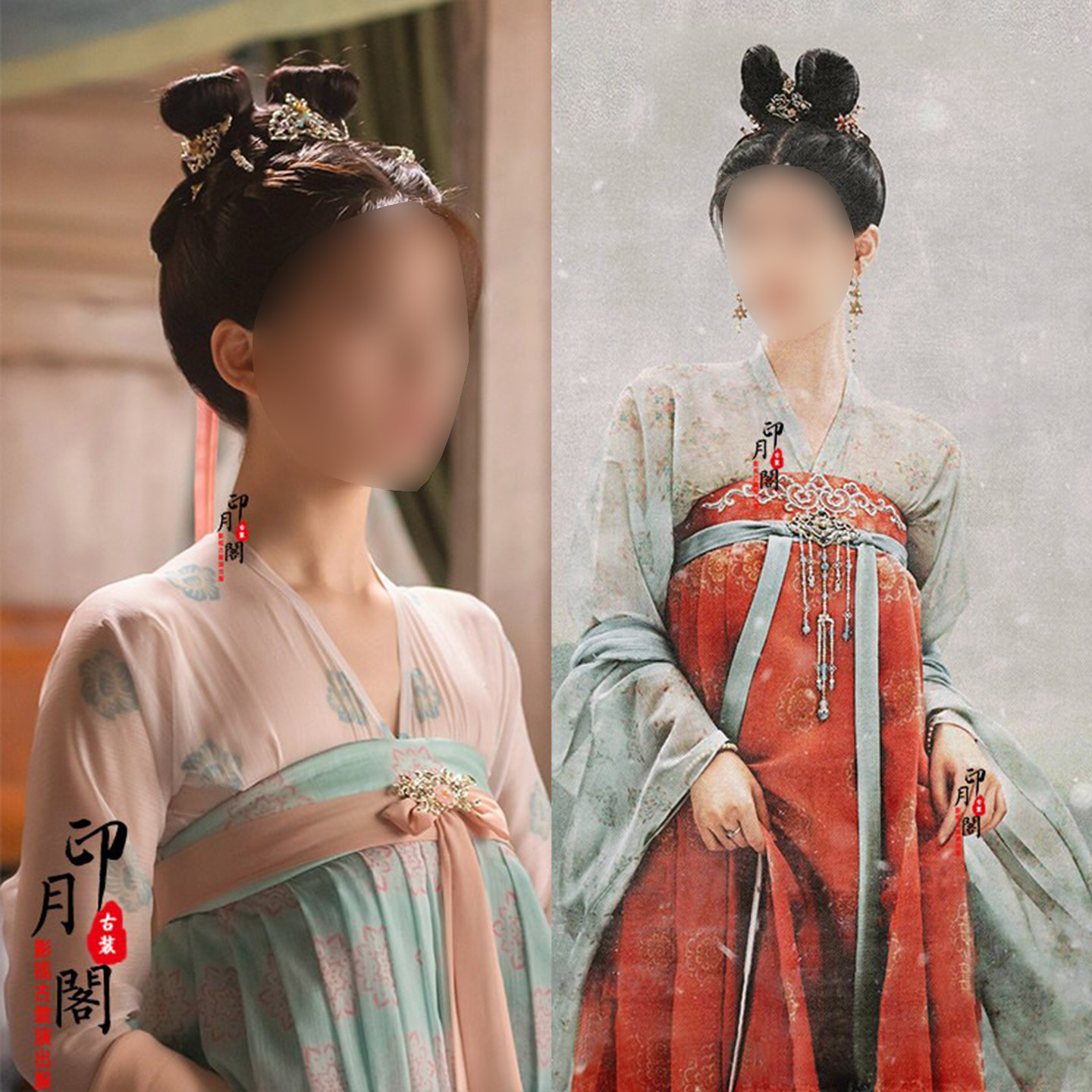 秋冬季影视女士飘逸古装齐胸襦裙