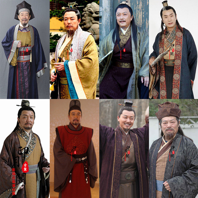 古代棉麻大臣员外官员掌柜古装