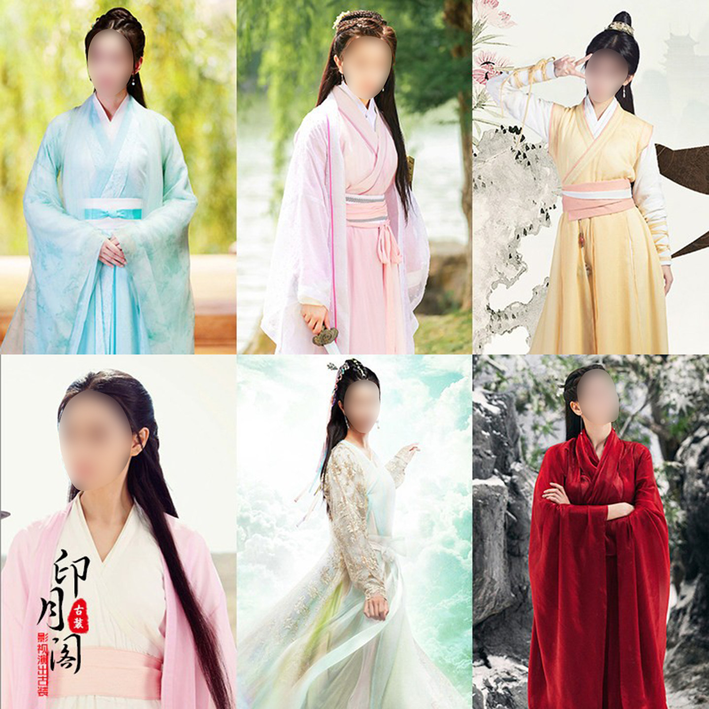 汉服女侠飘逸影视古装