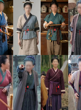 古代农民女群演老百姓古装