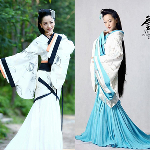 影视古装仙女拖尾古装汉服