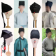 汉服帽子唐制幞头宋制唐巾头巾帽首服书生帽唐伯虎李白帽子古代帽