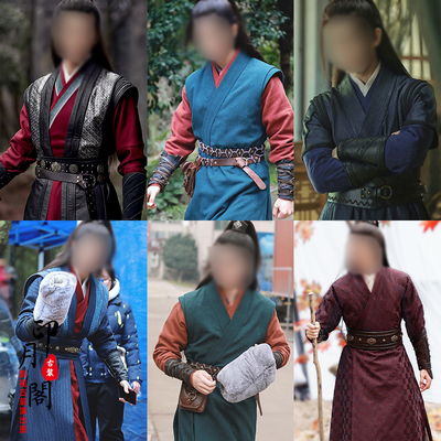 男士汉服棉麻武侠古装