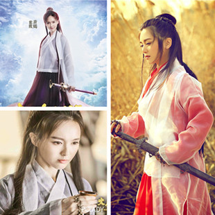影视古装大话西紫霞仙子同款古装网游cos古装女侠古装演出服