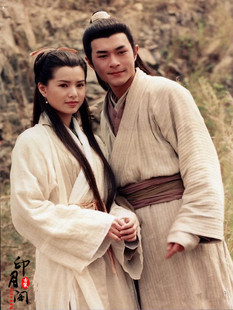 神雕侠侣古天乐版杨过小龙女同款古装武侠古装侠客服侠女情侣古装