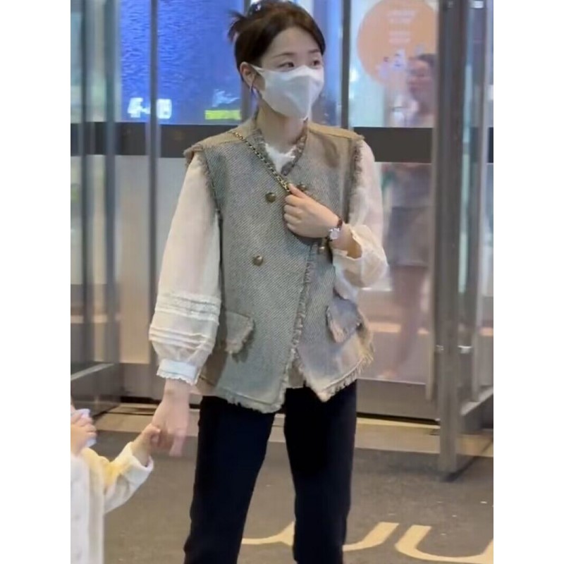 小香风马甲女外搭2025春秋季新款