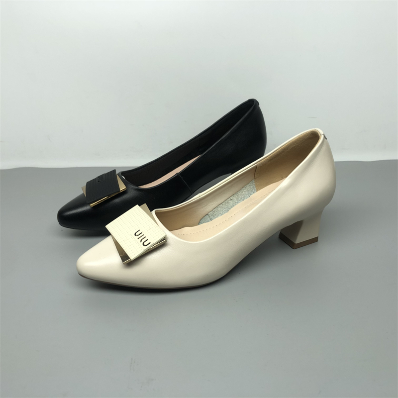 专柜撤柜真皮女鞋工作鞋牛皮鞋子