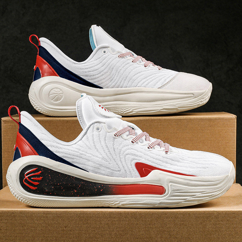 高版库里12代低帮后卫实战专业篮球鞋8透气跑步10大学生NBA男女11