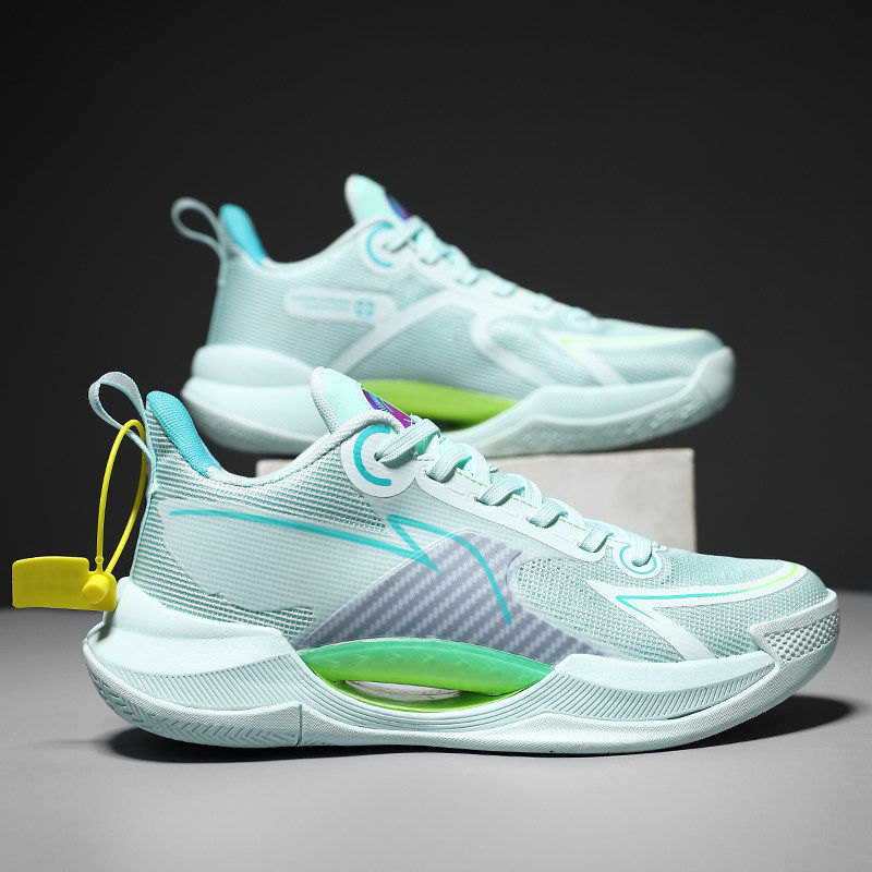 爆款全城V2篮球鞋男款摩擦有声音女透气青少年学生专业实战运动鞋