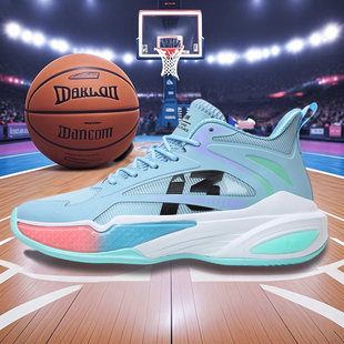 夏季艾弗森篮球鞋青少年中大童库里科比男防滑耐磨学生透气运动鞋