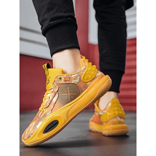 全城 11?韦德晨曦绽放轻量高回弹实战篮球鞋ABAT005男女运动鞋子