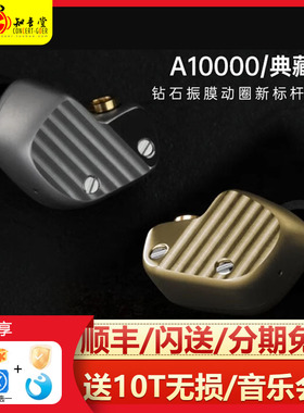 final A10000旗舰版A10000CE典藏限量版钻石振膜单动圈入耳式耳机