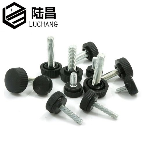 塑料手拧螺丝胶头螺钉小型圆头