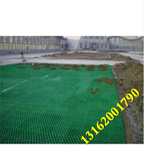 工程护坡斜坡绿化植草格停车场消防车道环保塑料植草格绿色草坪格