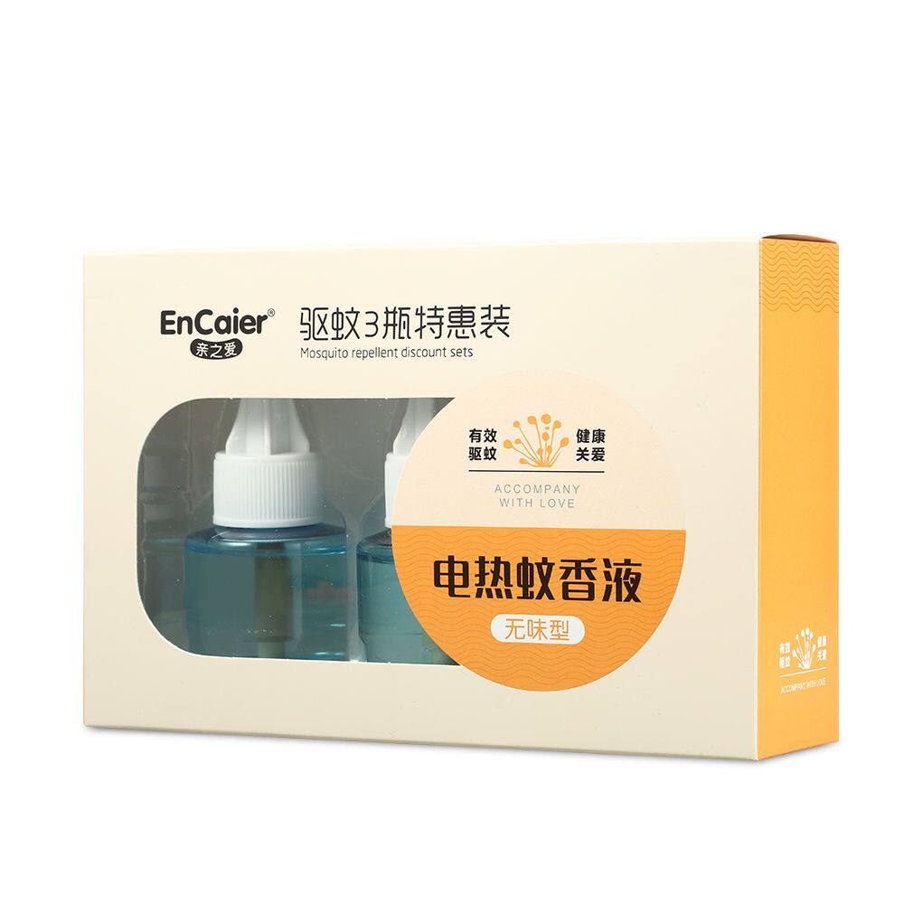 婴才亲之爱电蚊香液3瓶装宝宝电热驱蚊液孕妇无味防蚊儿童补充液