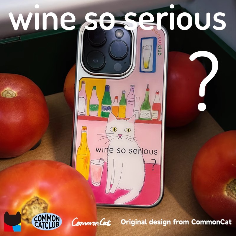 酒蒙子猫2电镀银边软壳适用于苹果手机壳iPhone16promax亚克力15pro/14/13/12/11新款秋冬新品可爱卡通ins