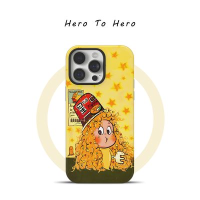 星星人适用iPhone16promax手机壳