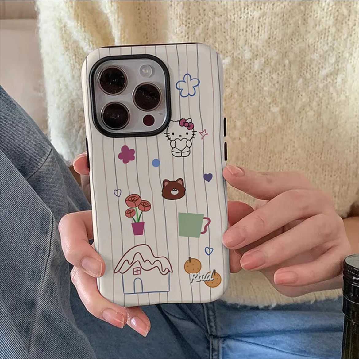 苹果16/15/14/1312亚克力ins原创