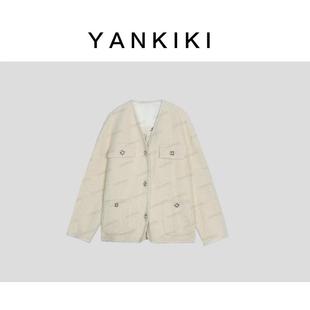 新款 2025冬季 NEW YANKIKI 山茶花羊毛小香羽绒服