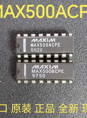 MAX500BCPE MAX500ACPE进口电子元器件IC芯片双列直插DIP-16