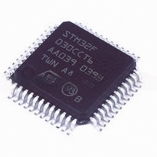 ST STM32F030CCT6 LQFP-48 ARM Cortex-M0 32位微控制器 全新原装
