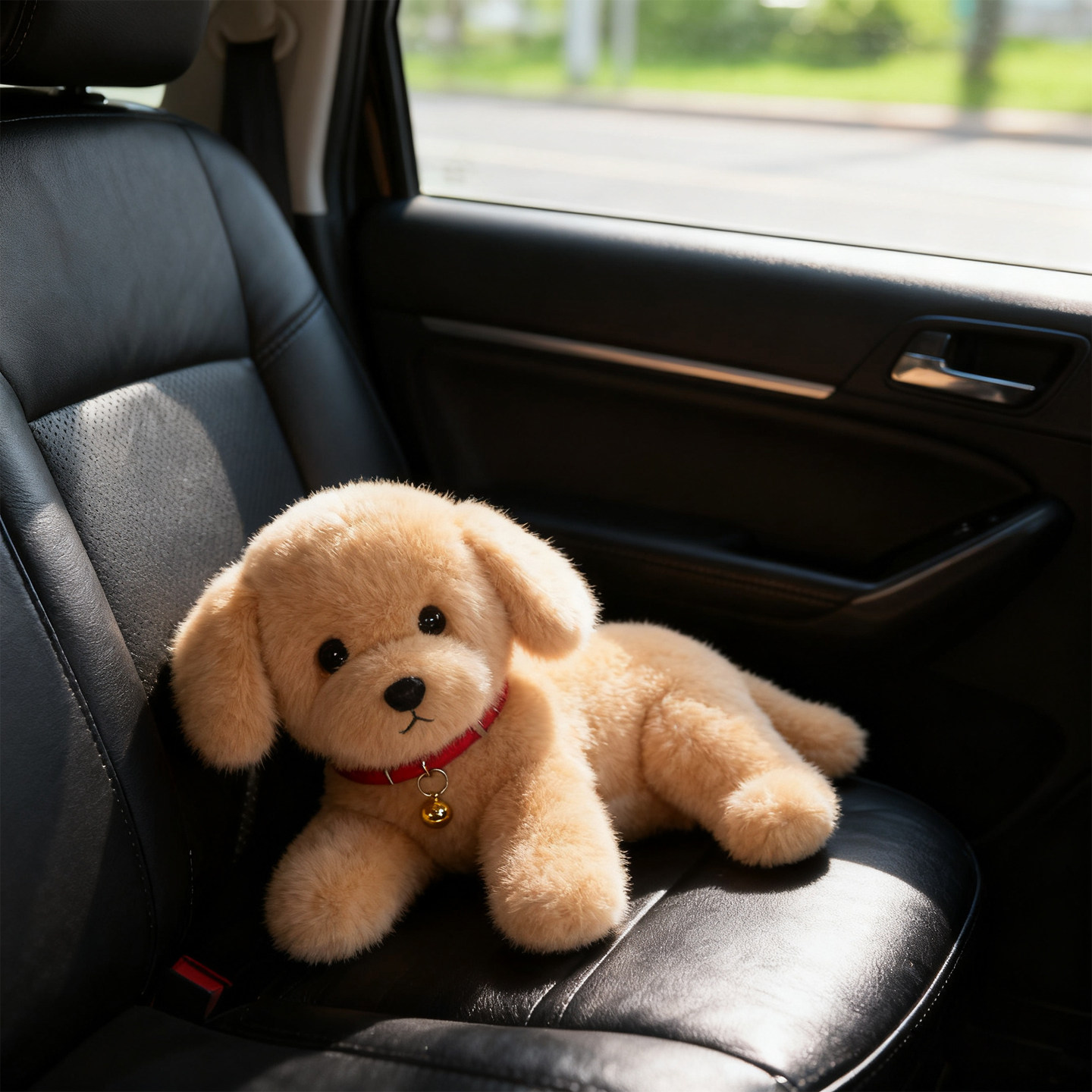 卡通可爱拉布拉多小狗毛绒公仔玩偶新车装饰品摆件汽车竹炭包去味