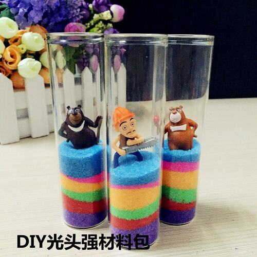 diy手工制作贝壳水晶材料包蜡烛