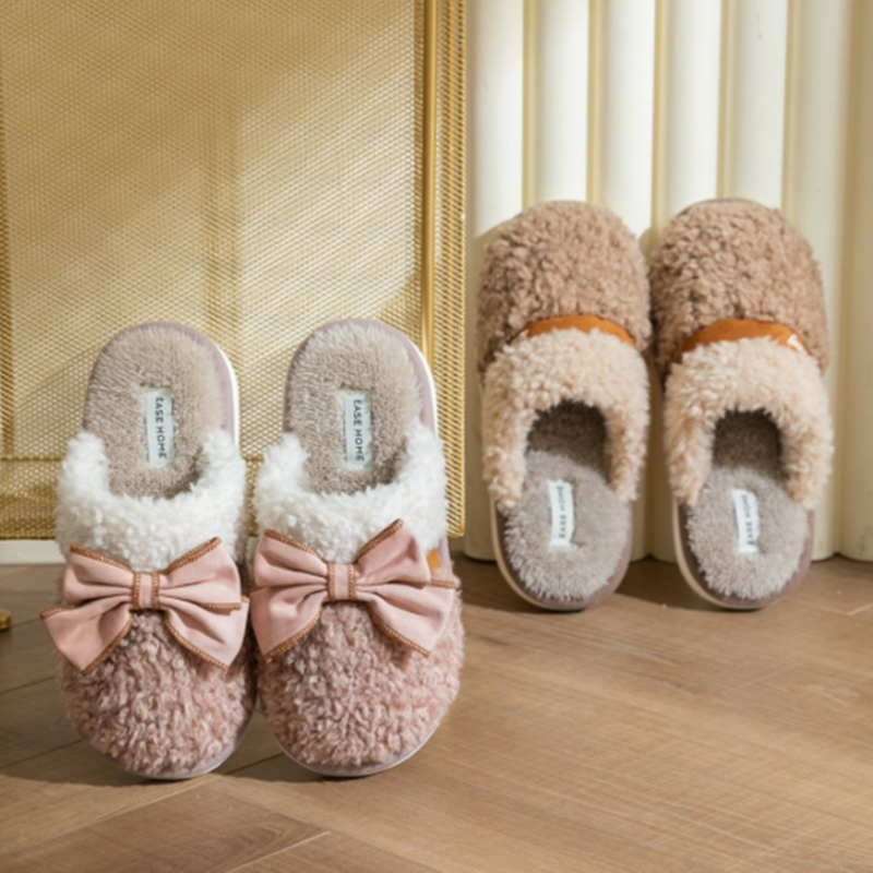 2022棉拖鞋迪盛情侣保暖韩式