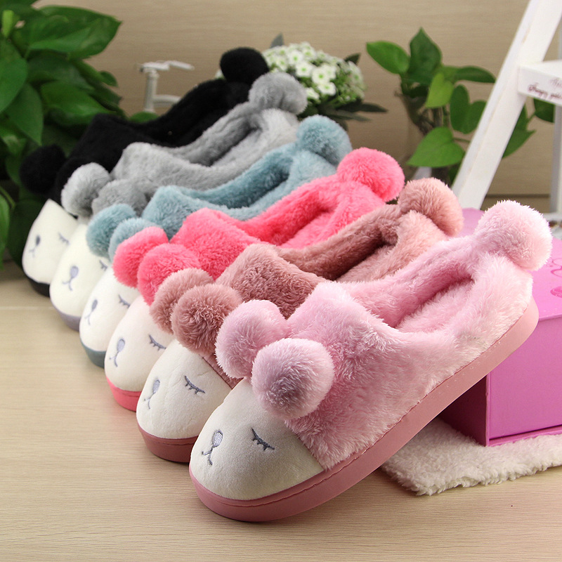 Chaussons enfants en suède pour hiver - semelle caoutchouc - Ref 1008046 Image 4