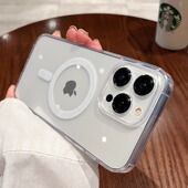新款 磁吸适用16苹果15ProMax手机壳iphone15pro保护套14防摔无线充电13动画Plus透明12龙年11全包x超薄男女套